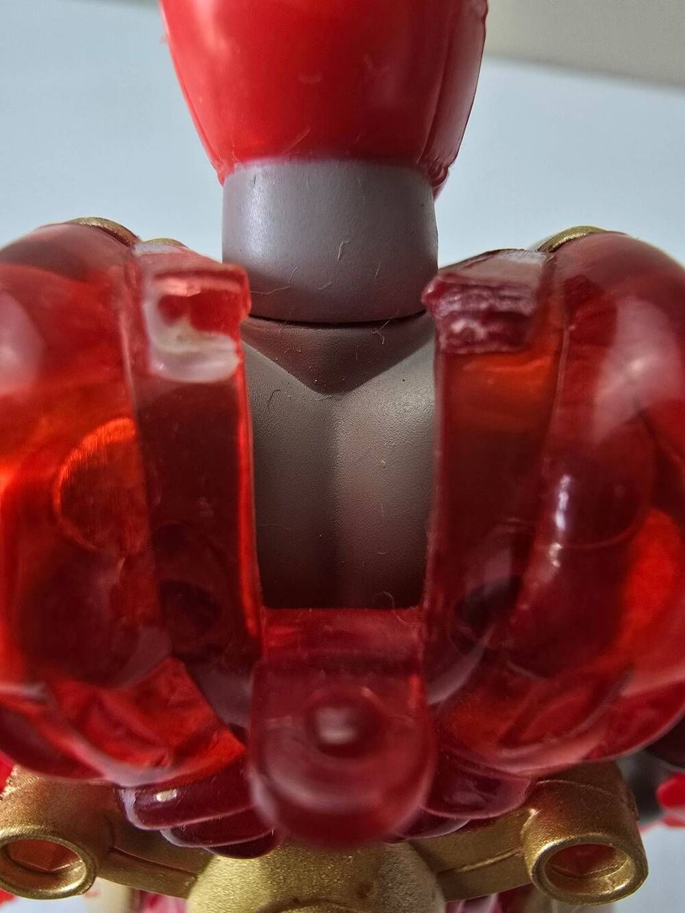 Mighty Morphin Power Rangers Lost Galaxy Red Ranger-Incomplete - Picture 5 of 10